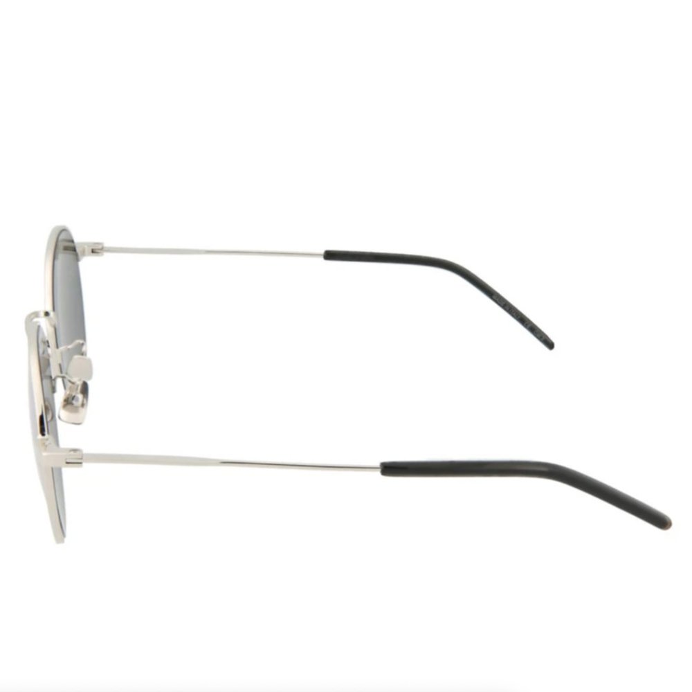 Saint Laurent Unisex Silver Round Sunglasses! - Picture 3 of 4